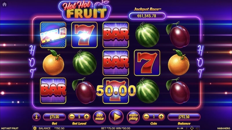 hot hot fruit interface