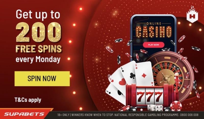 supabets free spins every monday